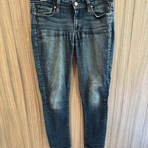 Paige Skyline Skinny Jeans Women’s Size 28 Blue Denim Mid-Rise